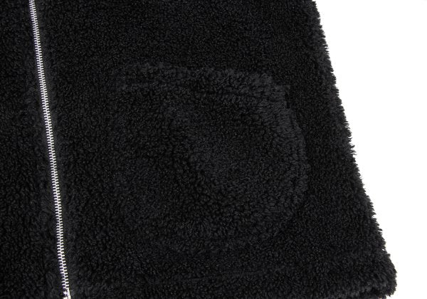 COMME des GARCONS 21AW Boa Zip Hoodie Blouson Black Size M