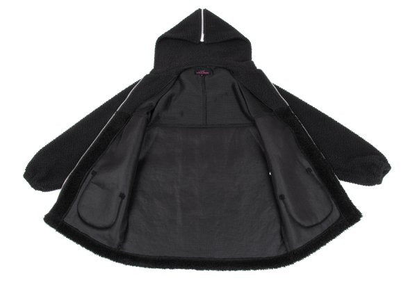COMME des GARCONS 21AW Boa Zip Hoodie Blouson Black Size M