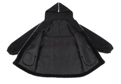 COMME des GARCONS 21AW Boa Zip Hoodie Blouson Black Size M