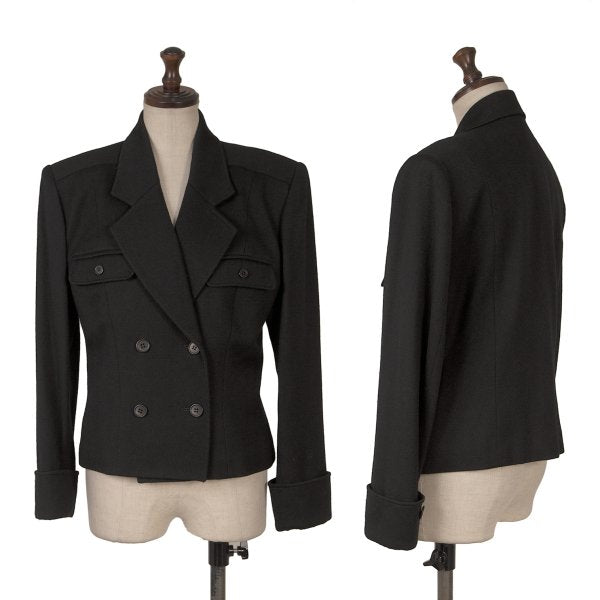 Miss Chloe Wool Blend Short Double Jacket Size 40