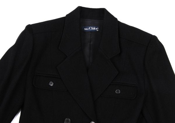 Miss Chloe Wool Blend Short Double Jacket Size 40