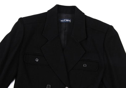 Miss Chloe Wool Blend Short Double Jacket Size 40