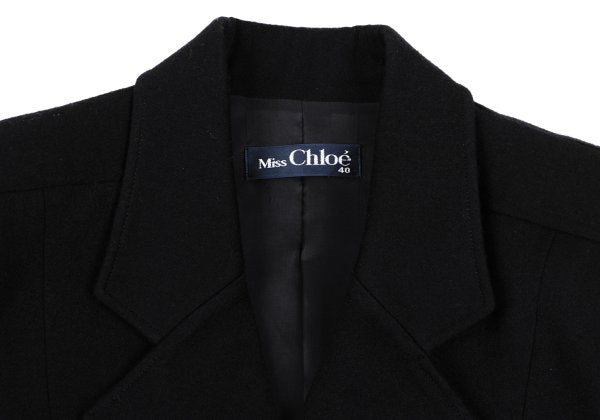 Miss Chloe Wool Blend Short Double Jacket Size 40