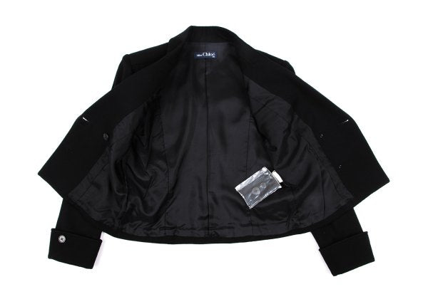Miss Chloe Wool Blend Short Double Jacket Size 40