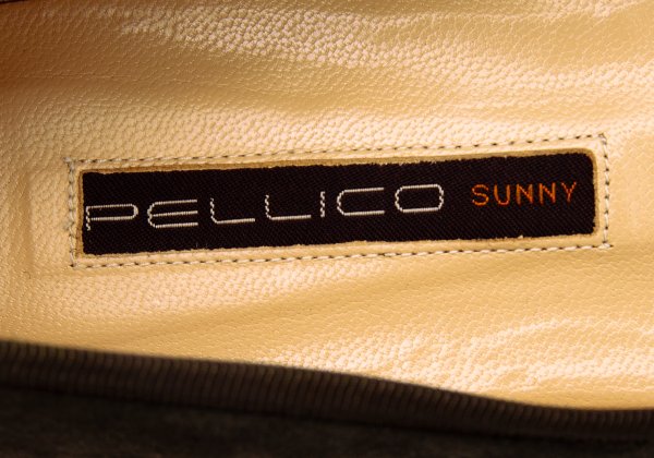PELLICO Suede Ballet Flats Green Size 36 (23cm)