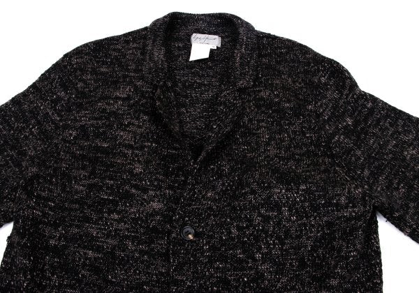 Yohji Yamamoto POUR HOMME Blended Wool 2B Jacket Gray Size M