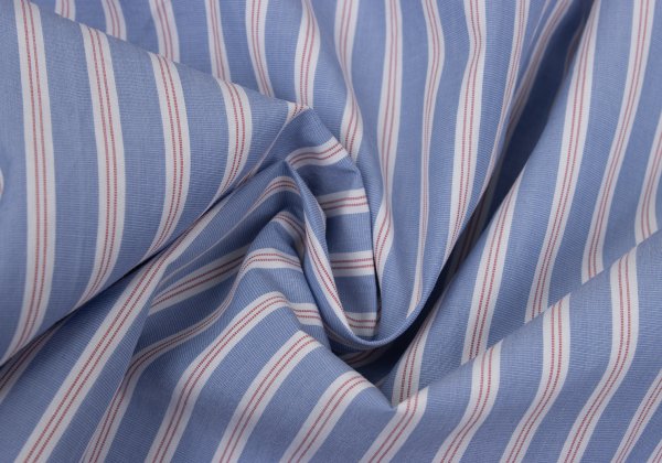 COMME des GARCONS HOMME Cotton Stripe Line Tape Shirt Size L