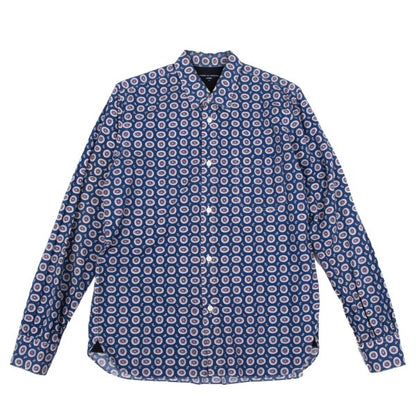 COMME des GARCONS HOMME Cotton Rayon Shirt Blue Size L