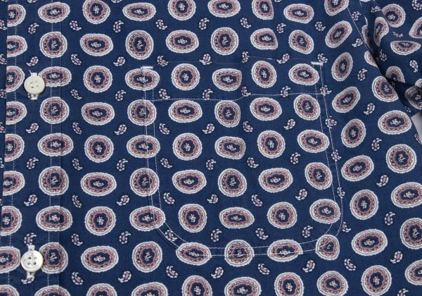 COMME des GARCONS HOMME Cotton Rayon Shirt Blue Size L