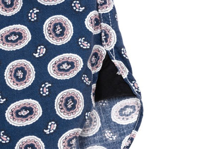 COMME des GARCONS HOMME Cotton Rayon Shirt Blue Size L