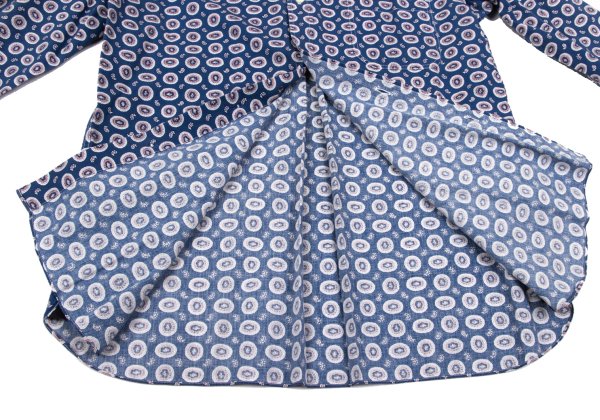 COMME des GARCONS HOMME Cotton Rayon Shirt Blue Size L