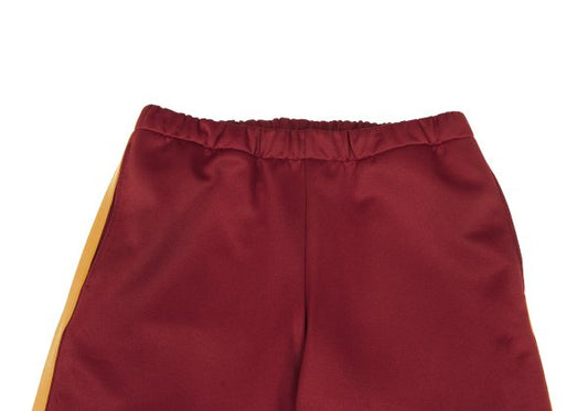 COMME des GARCONS HOMME Side Line Track Pants Red Sweatpants Size M