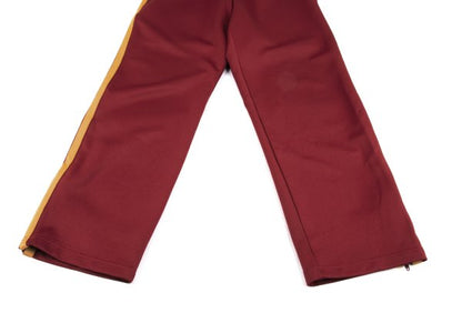 COMME des GARCONS HOMME Side Line Track Pants Red Sweatpants Size M