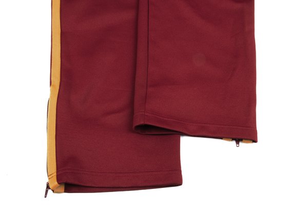COMME des GARCONS HOMME Side Line Track Pants Red Sweatpants Size M