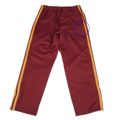 COMME des GARCONS HOMME Side Line Track Pants Red Sweatpants Size M