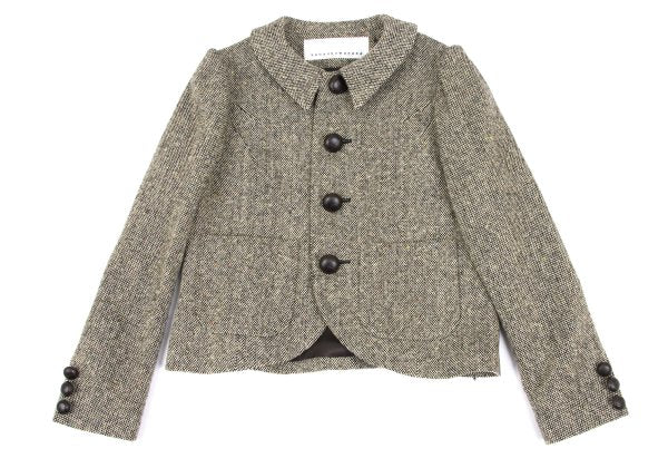 sunao kuwahara Beige Wool Nep Tweed Jacket Size M