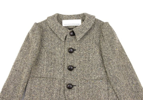 sunao kuwahara Beige Wool Nep Tweed Jacket Size M