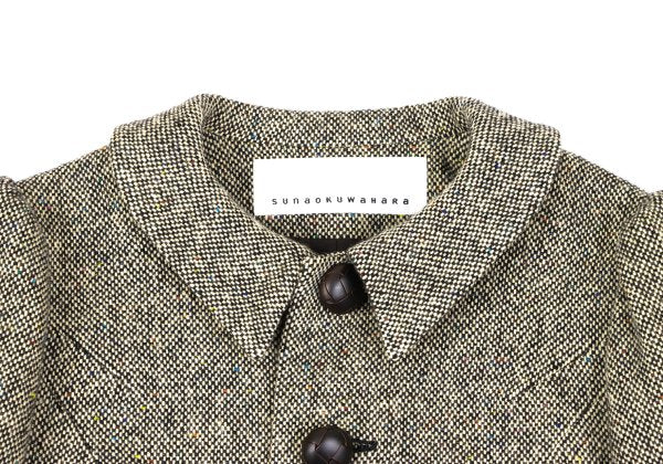 sunao kuwahara Beige Wool Nep Tweed Jacket Size M