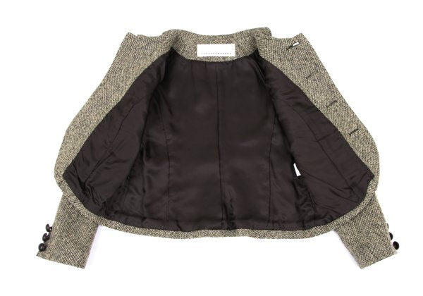 sunao kuwahara Beige Wool Nep Tweed Jacket Size M