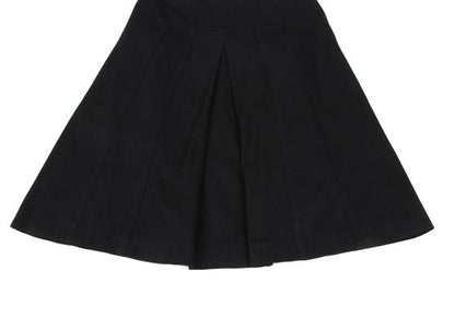 Paul Smith BLACK Cotton A-Line Skirt Black Size 38