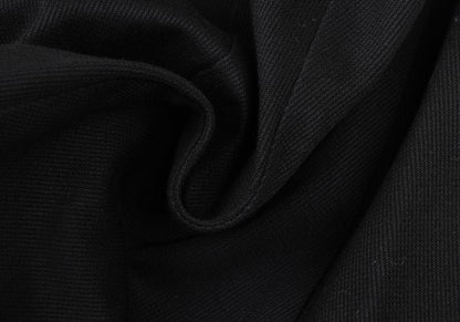 Paul Smith BLACK Cotton A-Line Skirt Black Size 38