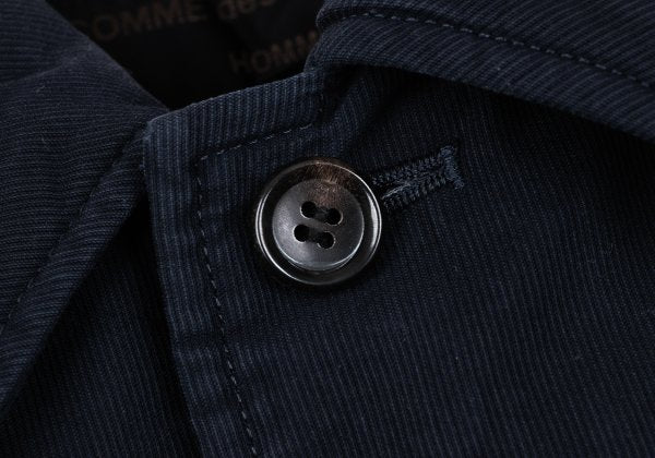 COMME des GARCONS HOMME Wrinkle Cotton Padded Navy Size M