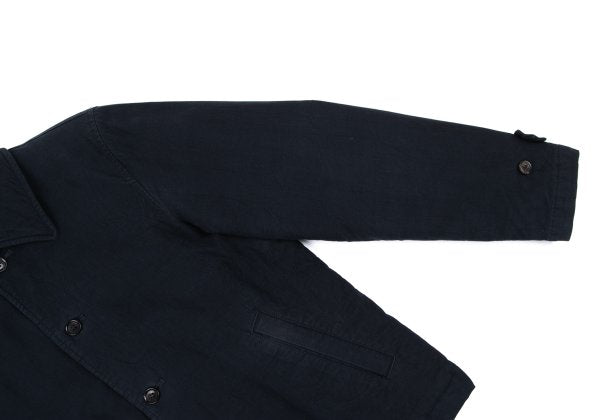 COMME des GARCONS HOMME Wrinkle Cotton Padded Navy Size M