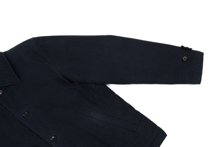COMME des GARCONS HOMME Wrinkle Cotton Padded Navy Size M