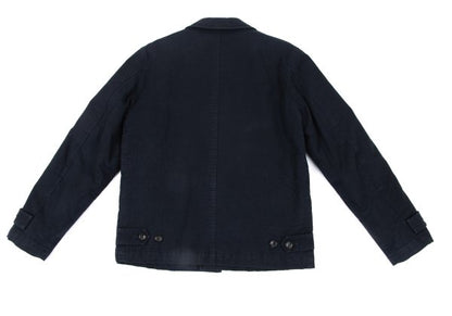 COMME des GARCONS HOMME Wrinkle Cotton Padded Navy Size M