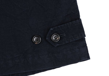 COMME des GARCONS HOMME Wrinkle Cotton Padded Navy Size M