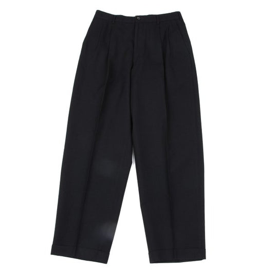COMME des GARCONS HOMME Nep Grid Weave Pants Black Size S