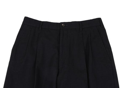 COMME des GARCONS HOMME Nep Grid Weave Pants Black Size S