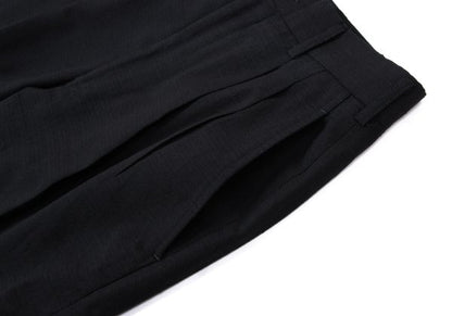 COMME des GARCONS HOMME Nep Grid Weave Pants Black Size S