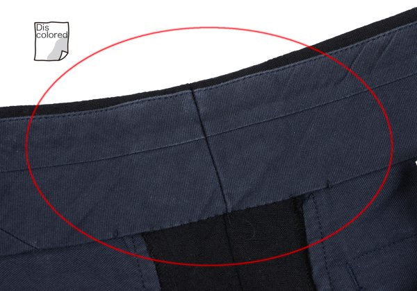 COMME des GARCONS HOMME Nep Grid Weave Pants Black Size S