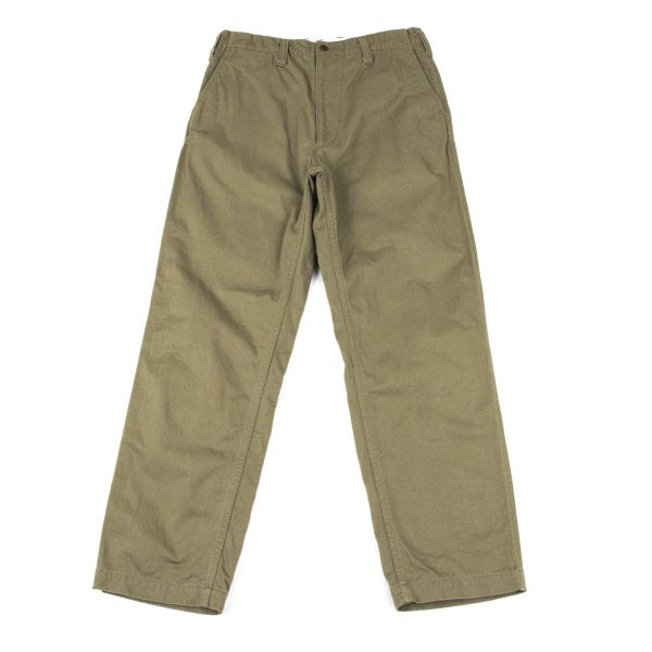 COMME des GARCONS HOMME Washed Cotton Pants Beige Size S