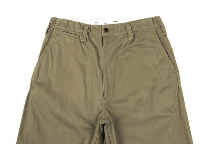 COMME des GARCONS HOMME Washed Cotton Pants Beige Size S