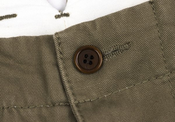 COMME des GARCONS HOMME Washed Cotton Pants Beige Size S