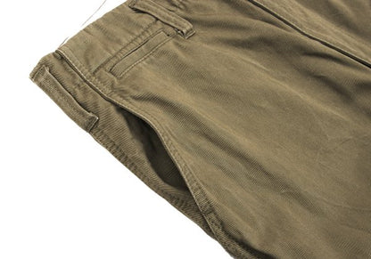 COMME des GARCONS HOMME Washed Cotton Pants Beige Size S
