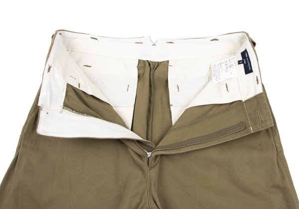 COMME des GARCONS HOMME Washed Cotton Pants Beige Size S
