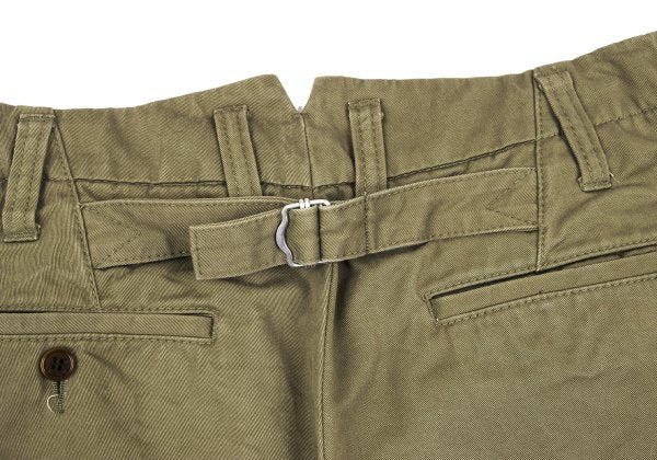 COMME des GARCONS HOMME Washed Cotton Pants Beige Size S