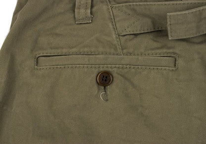 COMME des GARCONS HOMME Washed Cotton Pants Beige Size S