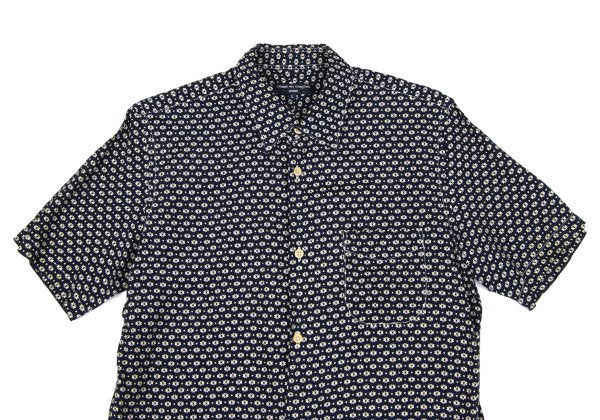 COMME des GARCONS HOMME Rayon All-Over T-Shirt Navy Size L
