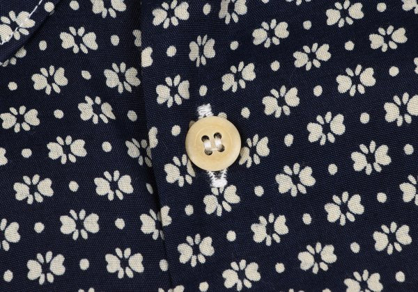 COMME des GARCONS HOMME Rayon All-Over T-Shirt Navy Size L