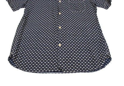 COMME des GARCONS HOMME Rayon All-Over T-Shirt Navy Size L