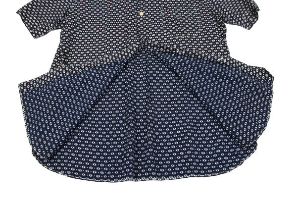 COMME des GARCONS HOMME Rayon All-Over T-Shirt Navy Size L