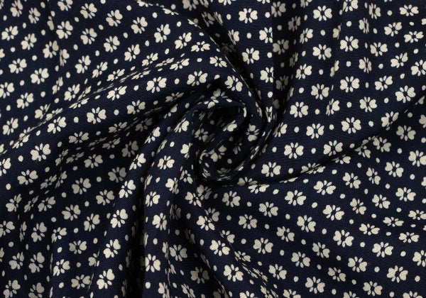 COMME des GARCONS HOMME Rayon All-Over T-Shirt Navy Size L