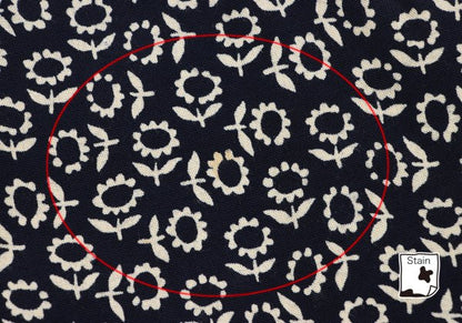 COMME des GARCONS HOMME Rayon Floral S/S Shirt Navy Size L