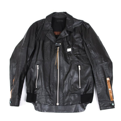 UNDERCOVER ISM 10SS Paneled Design Jacket Black Size 3