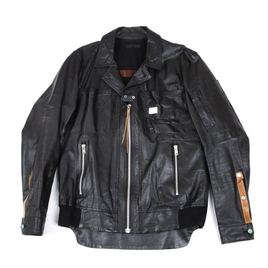 UNDERCOVER ISM 10SS Paneled Design Jacket Black Size 3