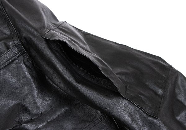 UNDERCOVER ISM 10SS Paneled Design Jacket Black Size 3